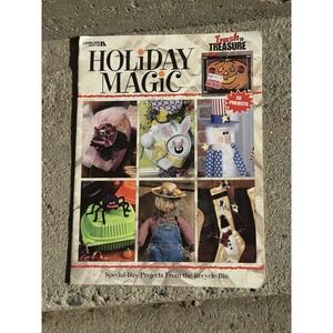 Leisure Arts Holiday Magic Trash to Treasure Recycle Bin Projects Booklet (88)
